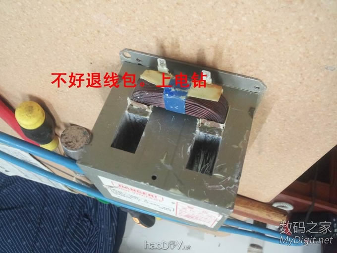 也diy个点焊机。次级竟然超过1000安爆表了 也diy个点焊机。次级竟然超过1000安爆表了