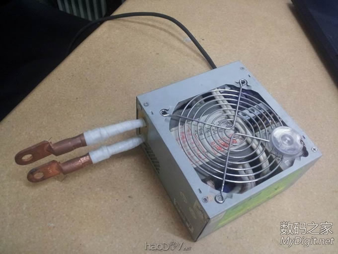 也diy个点焊机。次级竟然超过1000安爆表了