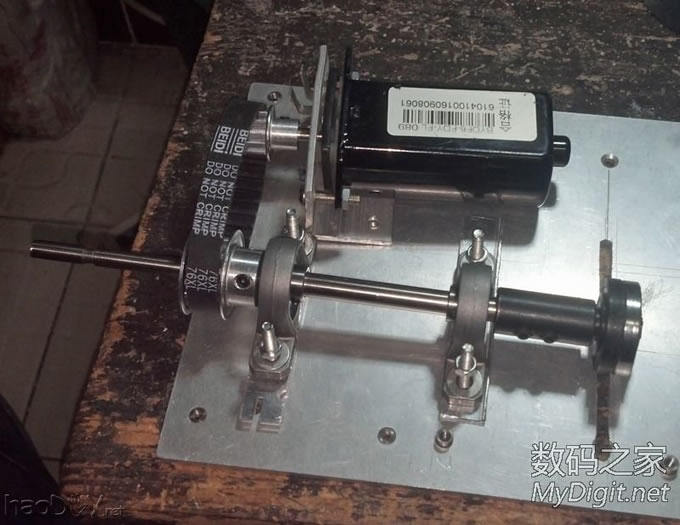 试装配 做了个小台锯,成本含快递60来块