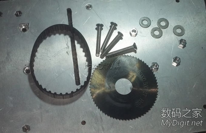 其他配件 做了个小台锯,成本含快递60来块