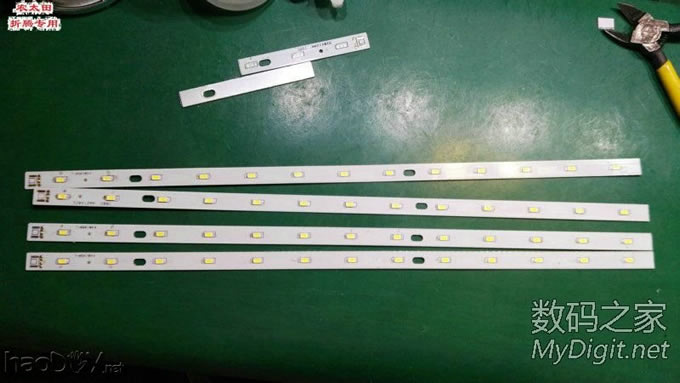 工作台上灯看着不爽了,改灯条改调光! 工作台上灯看着不爽了,改灯条改调光!