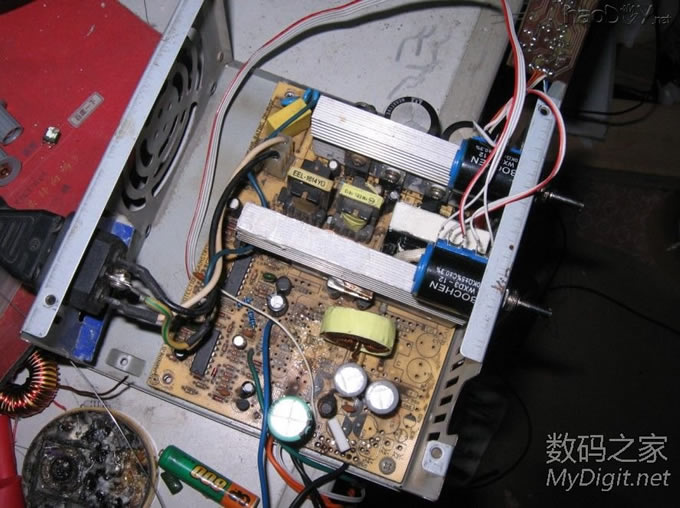 改ATX为可调,我也跟风做一个0~50V,0~10A的ATX可调电源。最大200W 改ATX为可调,我也跟风做一个0~50V,0~10A的ATX可调电源。最大