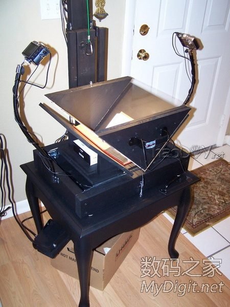 自制图书扫描仪,效果不比专业的差