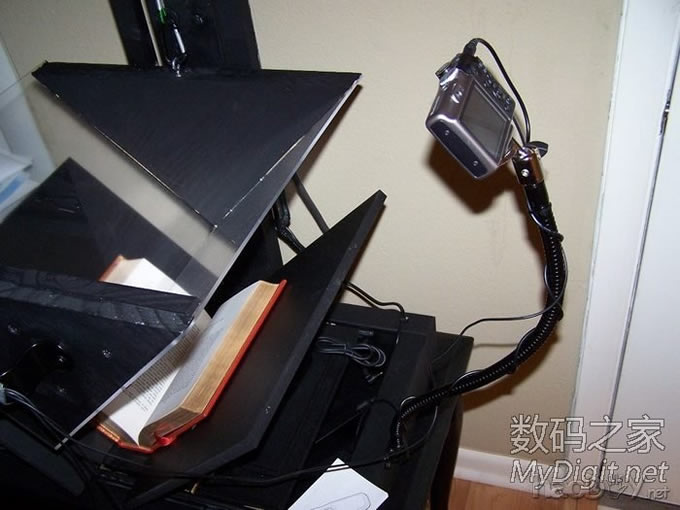 自制图书扫描仪,效果不比专业的差