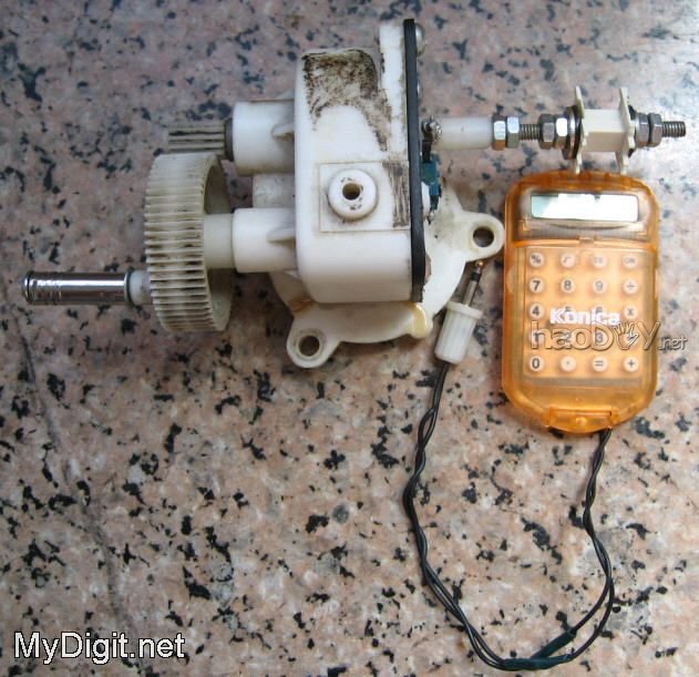 废物利用DIY数码绕线机 废物利用DIY数码绕线机