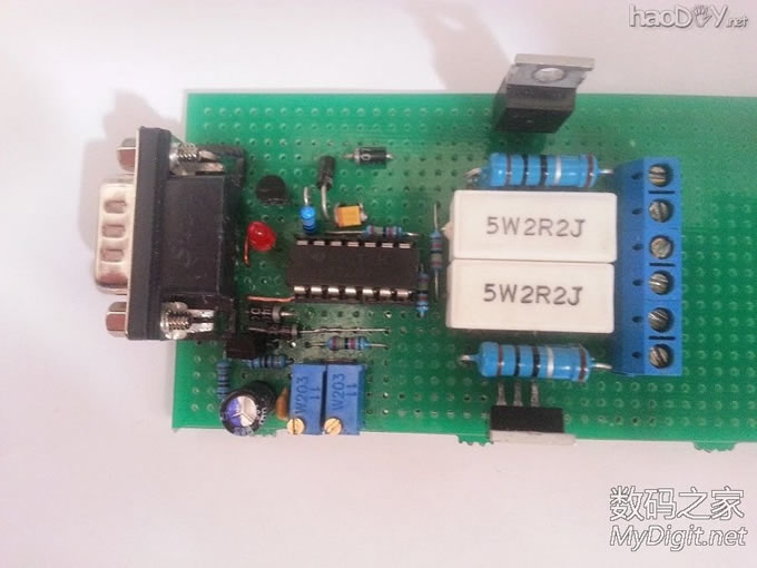 双路HH电池容量放电曲线仪(洞洞板的)(已经上电路图) 双路HH电池容量放电曲线仪(洞洞板的)(已经上电路图)
