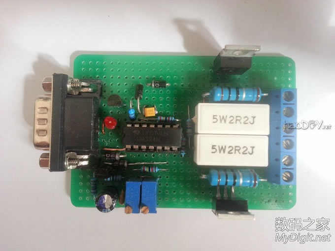 双路HH电池容量放电曲线仪(洞洞板的)(已经上电路图) 双路HH电池容量放电曲线仪(洞洞板的)(已经上电路图)