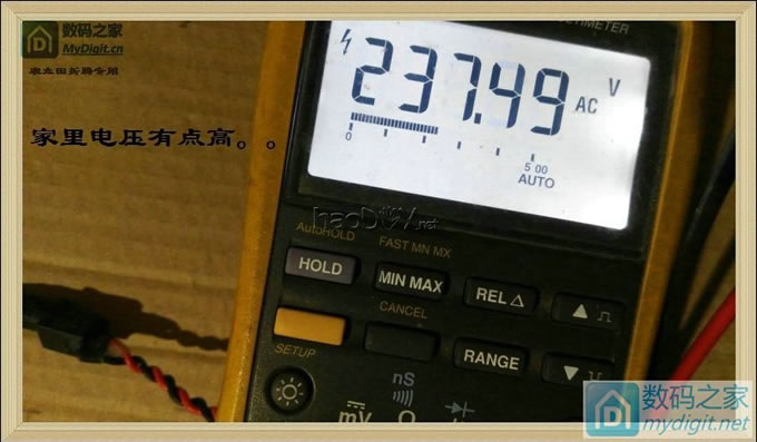 华为技术的充电器发挥余热,给F表供电吧。