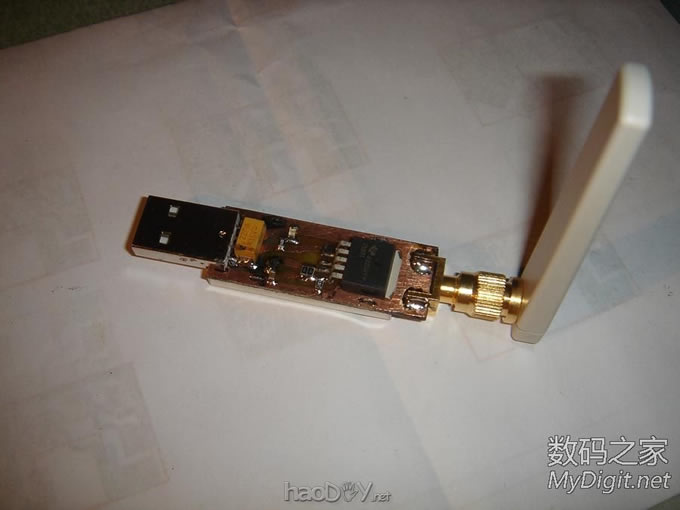 用平板WiFi模块 自制RTL8188无线网卡 用平板WiFi模块 自制RTL8188无线网卡