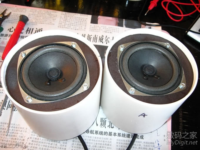 ÎÒµÄÒôÏäÎÒ×öÖ÷£ºPVC¹Ü²Ä×öµÄÒ»¶ÔÓÐÔ´2.0СÒôÏ䣬Ч¹ûºÜºÃ£¬Í¼¶à