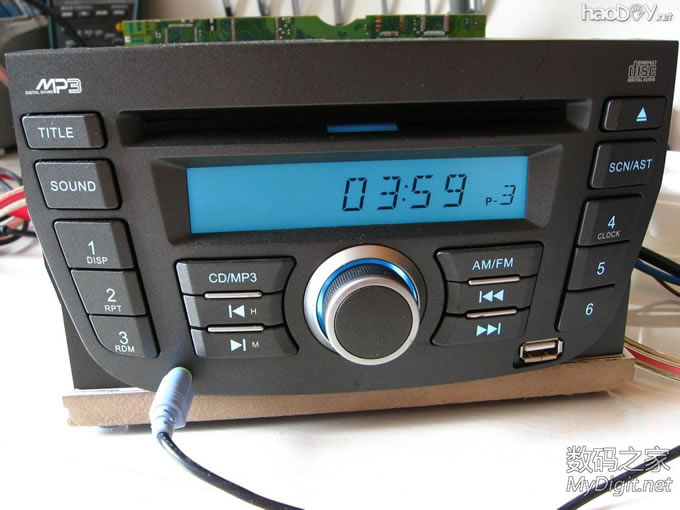 暴多图,老款凯越CD机改造,重点是异形外观修饰和试改外壳