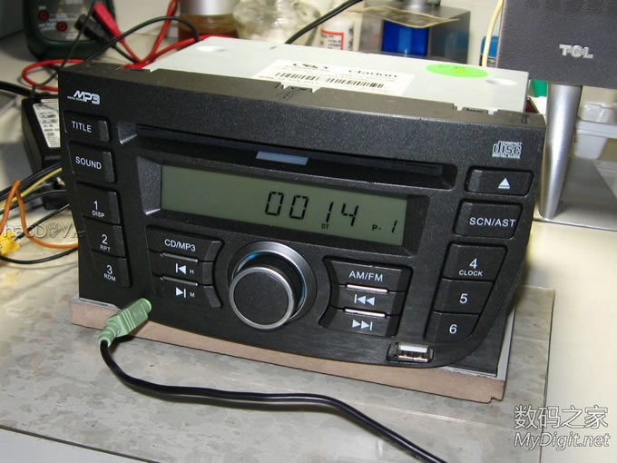 暴多图,老款凯越CD机改造,重点是异形外观修饰和试改外壳