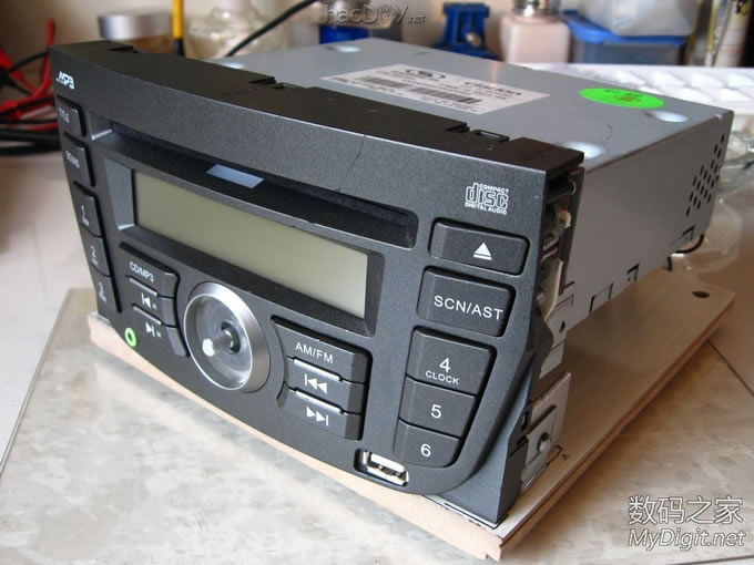 暴多图,老款凯越CD机改造,重点是异形外观修饰和试改外壳