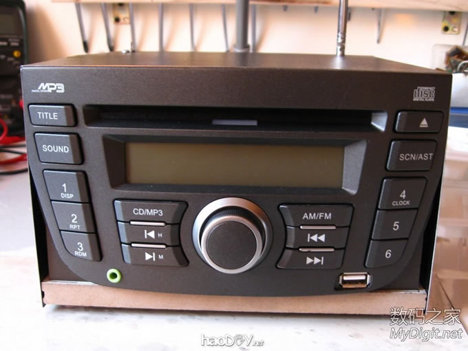 暴多图,老款凯越CD机改造,重点是异形外观修饰和试改外壳