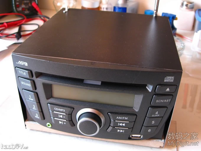 暴多图,老款凯越CD机改造,重点是异形外观修饰和试改外壳