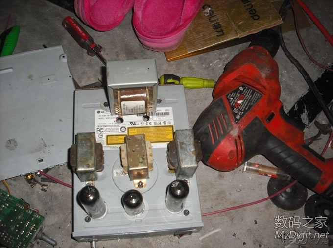 废旧光驱的另一种玩法~DIY电子管发烧音响篇 废旧光驱的另一种玩法~DIY电子管发烧音响篇