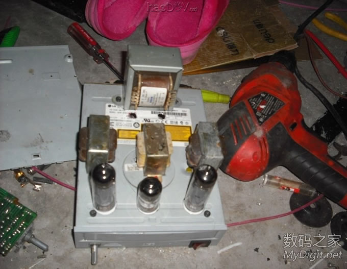 废旧光驱的另一种玩法~DIY电子管发烧音响篇 废旧光驱的另一种玩法~DIY电子管发烧音响篇