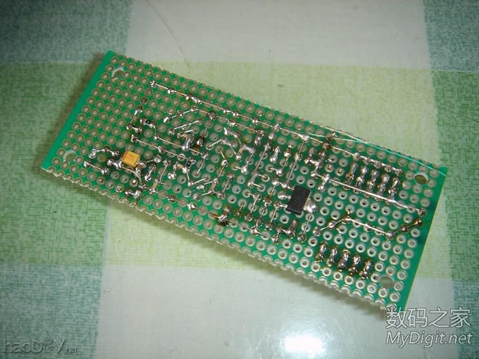 自制光纤解码器试验成功 自制光纤解码器试验成功