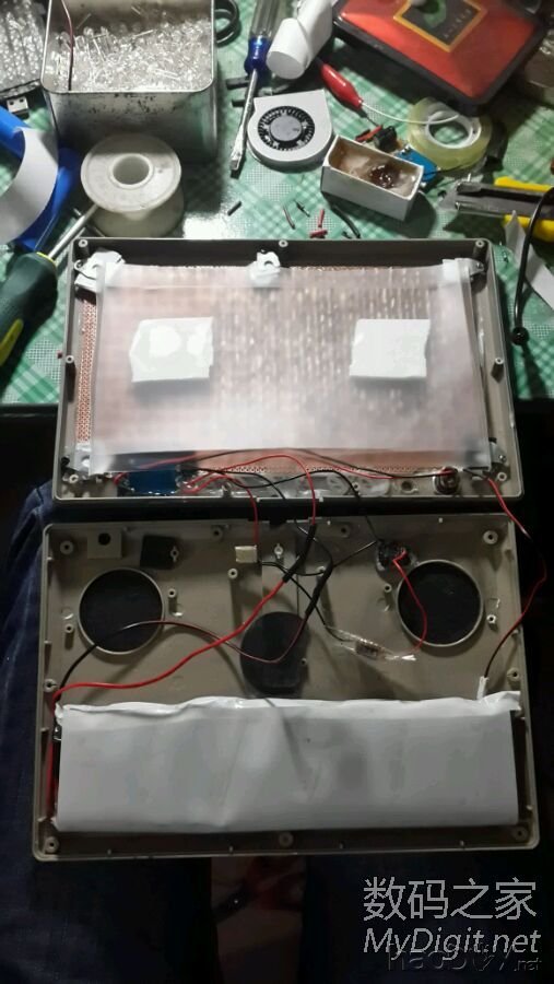 自制一个364珠的LED摄影补光灯(平时也可以用来照明)