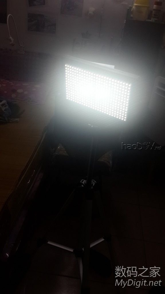 自制一个364珠的LED摄影补光灯(平时也可以用来照明)