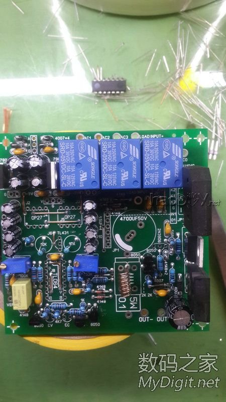 请输入描述 电子负载和电源 组装加调试