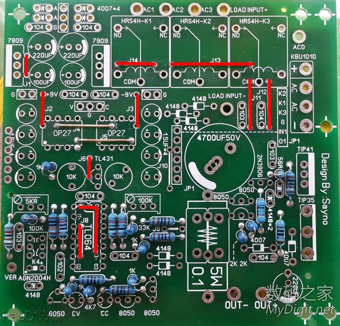 请输入描述 电子负载和电源 组装加调试