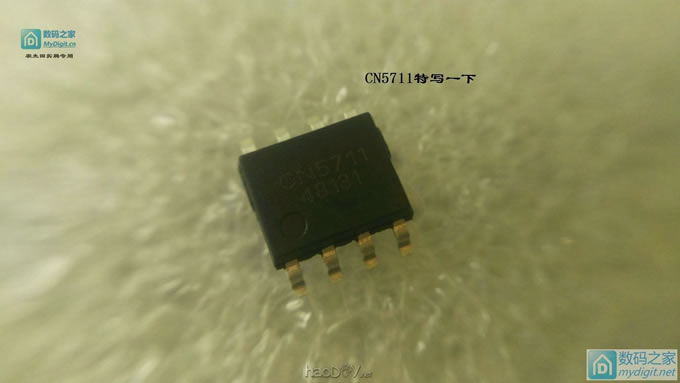 CN5711到了,焊接一个测试一下IC温升。 CN5711到了,焊接一个测试一下IC温升。