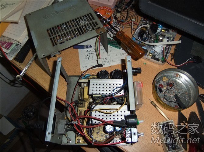 改ATX电源为白光烙铁电源及可调电源 改ATX电源为白光烙铁电源及可调电源