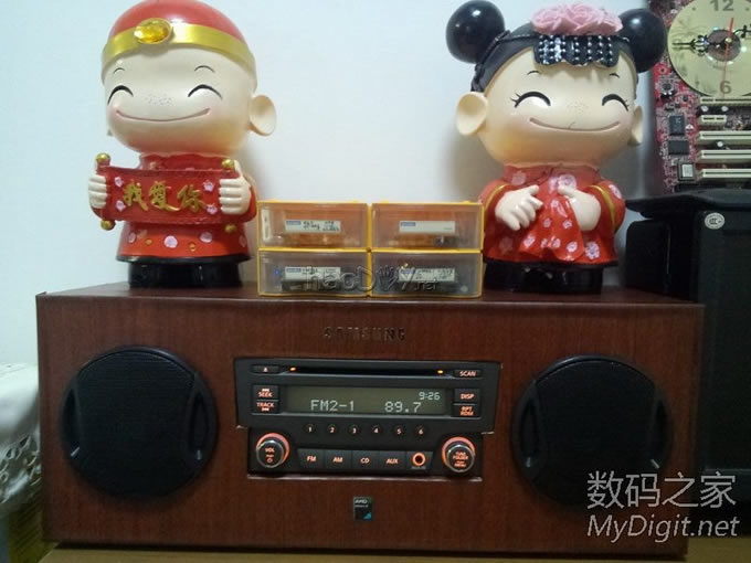 古典与现代的结合,车机改家用。