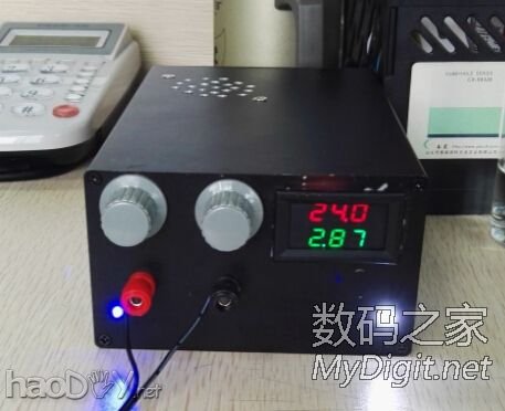 终于改出来一个可调电源!可把我拆腾死了。 终于改出来一个可调电源!可把我拆腾死了。