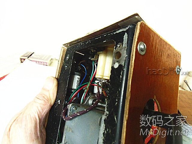 用报废的手摇电话单机制作摇表