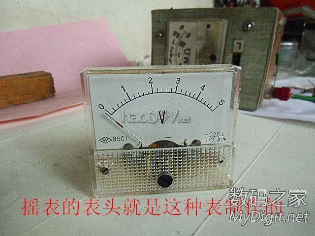 用报废的手摇电话单机制作摇表 用报废的手摇电话单机制作摇表