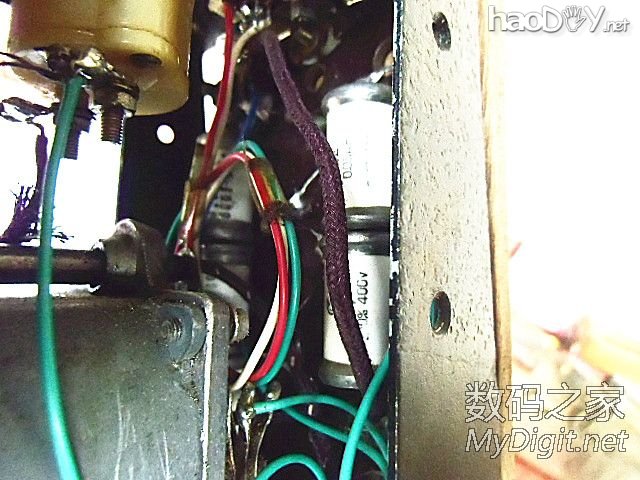 用报废的手摇电话单机制作摇表