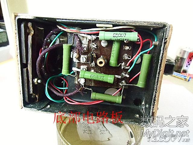 用报废的手摇电话单机制作摇表