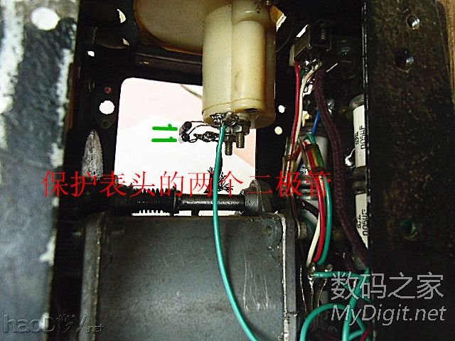 用报废的手摇电话单机制作摇表