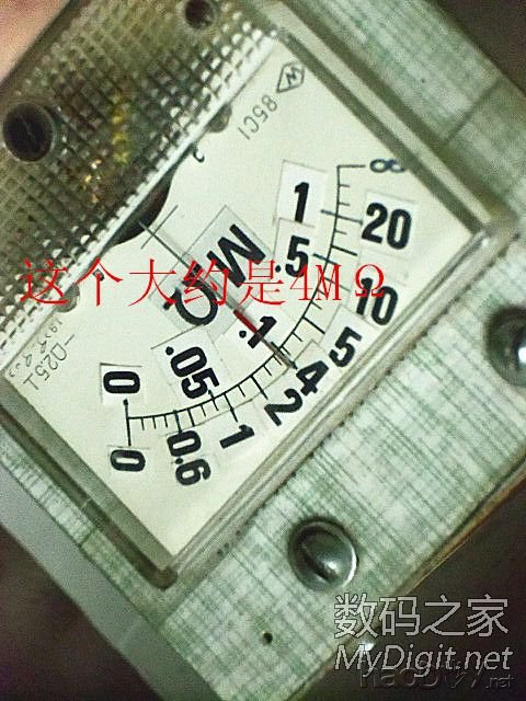 用报废的手摇电话单机制作摇表