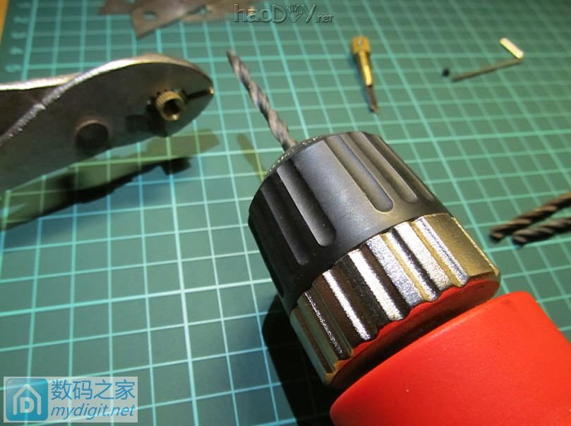 做个小刀片夹具(更新手柄) 做个小刀片夹具(更新手柄)