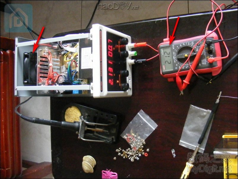 噪音太大!安泰信APS3005Si稳压电源改装“智能”风扇 噪音太大!安泰信APS3005Si稳压电源改装“智能”风扇