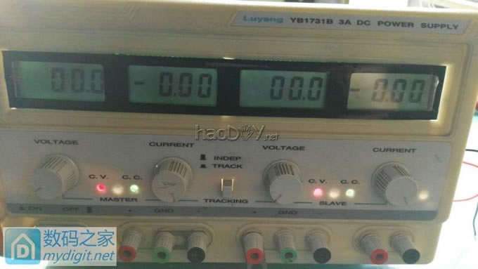 撸坛友的绿杨 YB1731B 3A直流稳压电源加背光、校正。 撸坛友的绿杨 YB1731B 3A直流稳压电源加背光、校正。