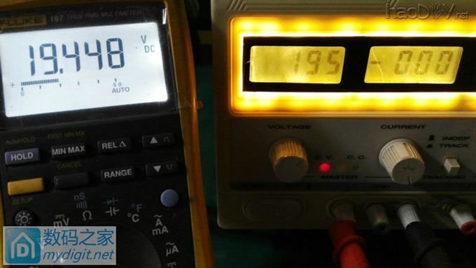 撸坛友的绿杨 YB1731B 3A直流稳压电源加背光、校正。