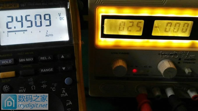 撸坛友的绿杨 YB1731B 3A直流稳压电源加背光、校正。