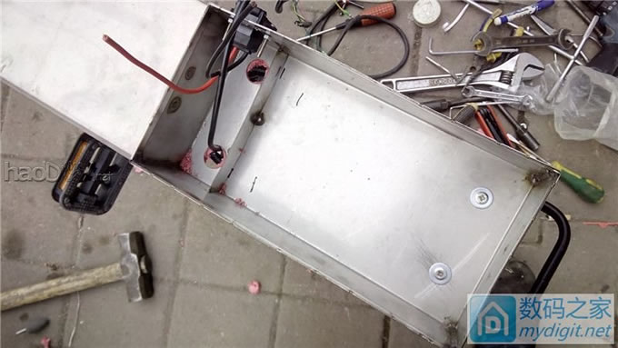 《开心大维哥作品》玩儿个大的,改装一台代驾神器(迷你折叠自行