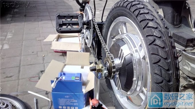 《开心大维哥作品》玩儿个大的,改装一台代驾神器(迷你折叠自行车改电动) 《开心大维哥作品》玩儿个大的,改装一台代驾神器(迷你折叠自行