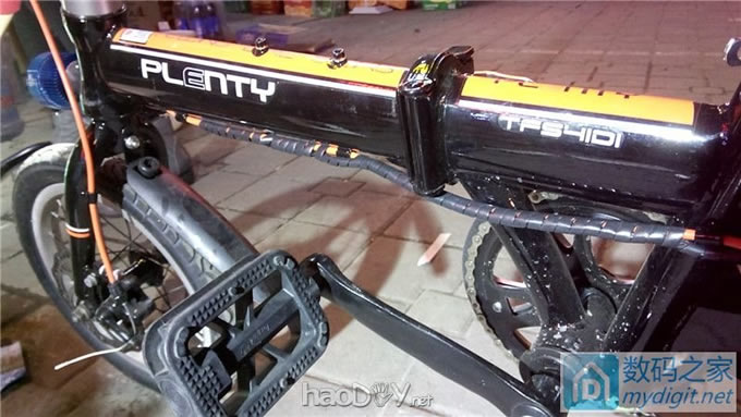 《开心大维哥作品》玩儿个大的,改装一台代驾神器(迷你折叠自行