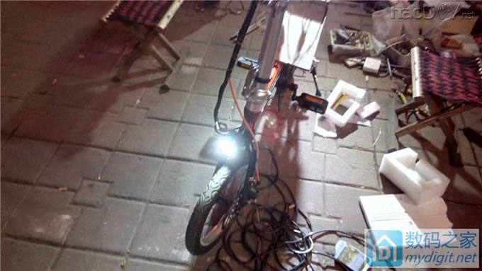 《开心大维哥作品》玩儿个大的,改装一台代驾神器(迷你折叠自行