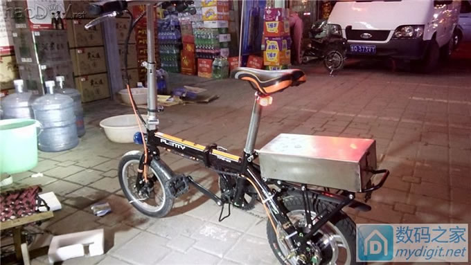 《开心大维哥作品》玩儿个大的,改装一台代驾神器(迷你折叠自行