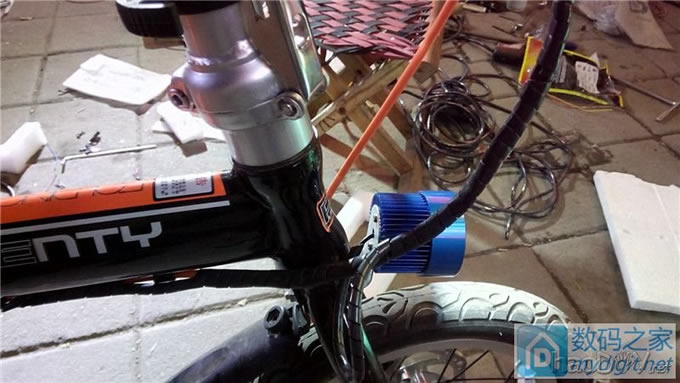 《开心大维哥作品》玩儿个大的,改装一台代驾神器(迷你折叠自行