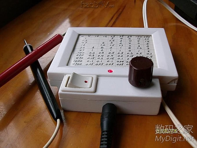 自制双量程(Rx1和Rx0.1)ESR电容表 自制双量程(Rx1和Rx0.1)ESR电容表