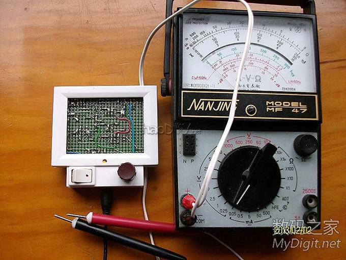 自制双量程(Rx1和Rx0.1)ESR电容表 自制双量程(Rx1和Rx0.1)ESR电容表