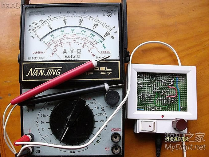 自制双量程(Rx1和Rx0.1)ESR电容表 自制双量程(Rx1和Rx0.1)ESR电容表